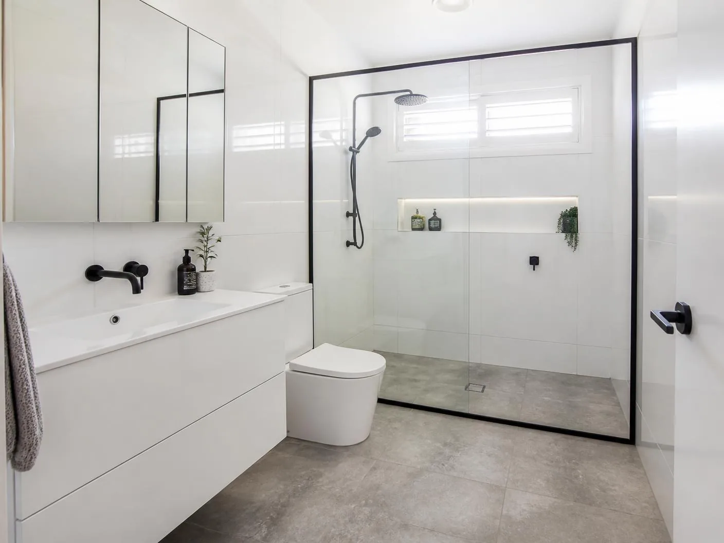 Completed bathroom renovation by Remodler in Epping, Sydney